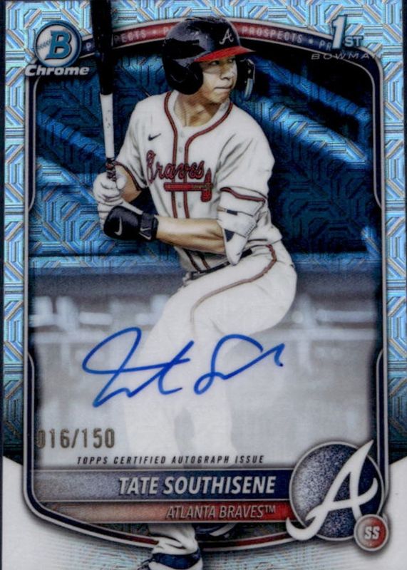 2025 Bowman Draft #CPA-TS Chrome Prospect Auto - HTA Choice Refractor /150 (1st)