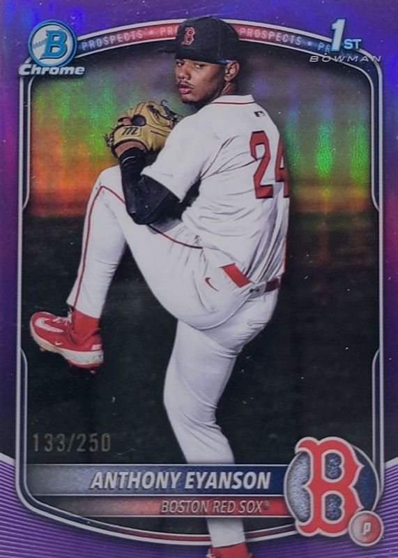 2025 Bowman Draft #BDC-116 Chrome - Purple Refractor /250 (1st)