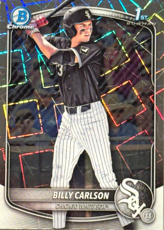 2025 Bowman Draft #BDC-10 Chrome - Lazer Refractor (1st)