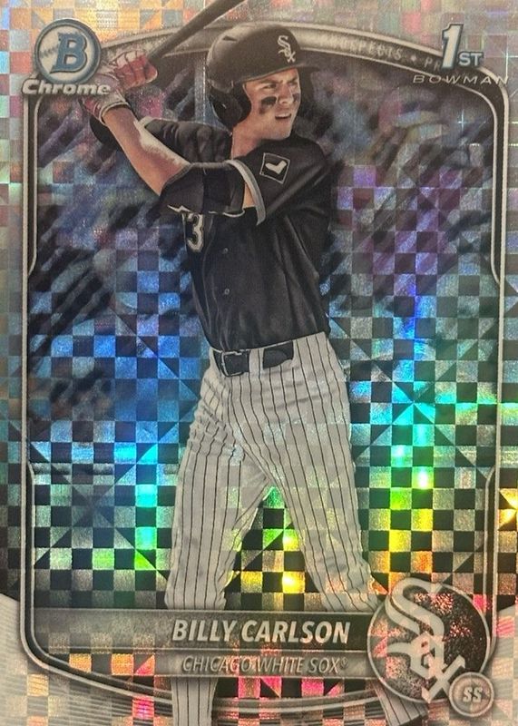 2025 Bowman Draft #BDC-10 Chrome - X-Fractor (1st)