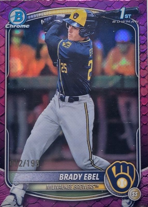 2025 Bowman Draft #BDC-194 Chrome - Fuchsia Reptilian Refractor /199 (1st)