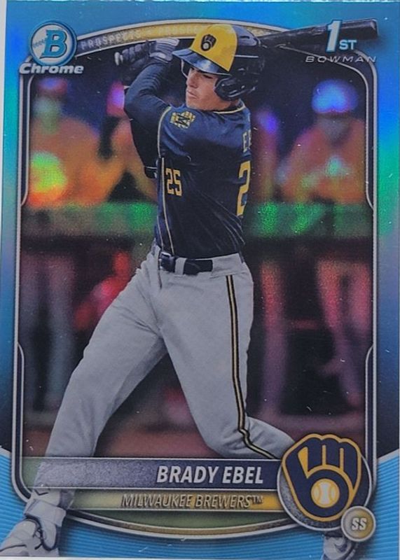 2025 Bowman Draft #BDC-194 Chrome - Sky Blue Refractor (1st)