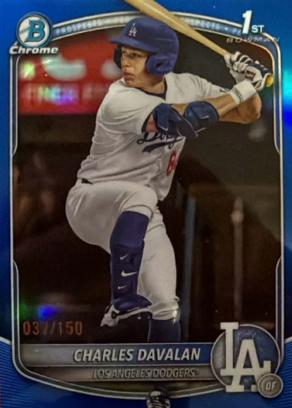 2025 Bowman Draft #BDC-96 Chrome - Blue Refractor /150 (1st)