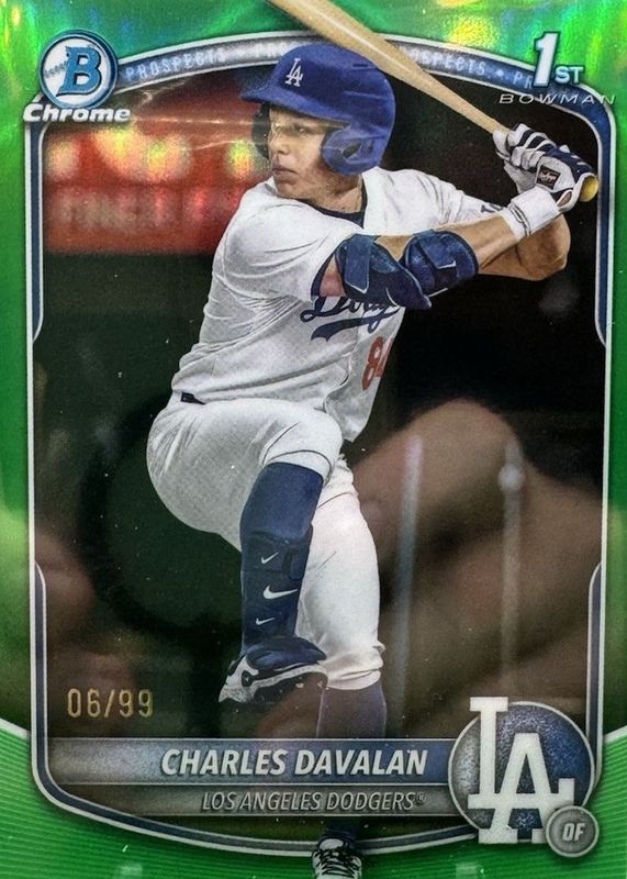 2025 Bowman Draft #BDC-96 Chrome - Green Refractor /99 (1st)