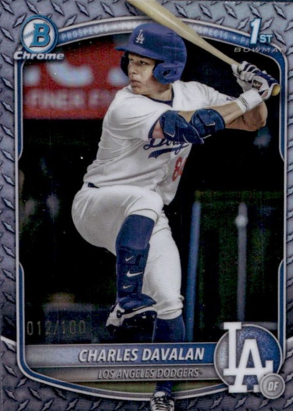 2025 Bowman Draft #BDC-96 Chrome - Steel Metal Refractor /100 (1st)