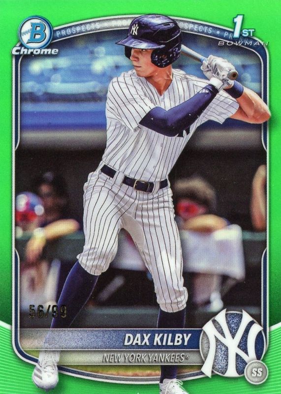 2025 Bowman Draft #BDC-146 Chrome - Green Refractor /99 (1st)