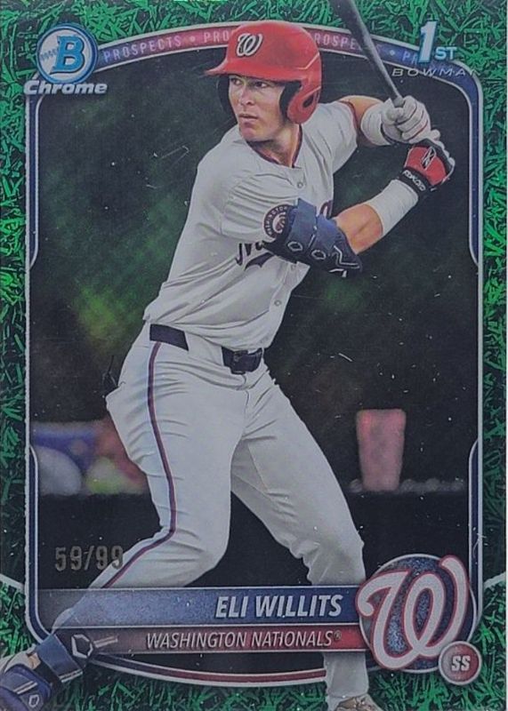 2025 Bowman Draft #BDC-1 Chrome - Green Grass Refractor /99 (1st)