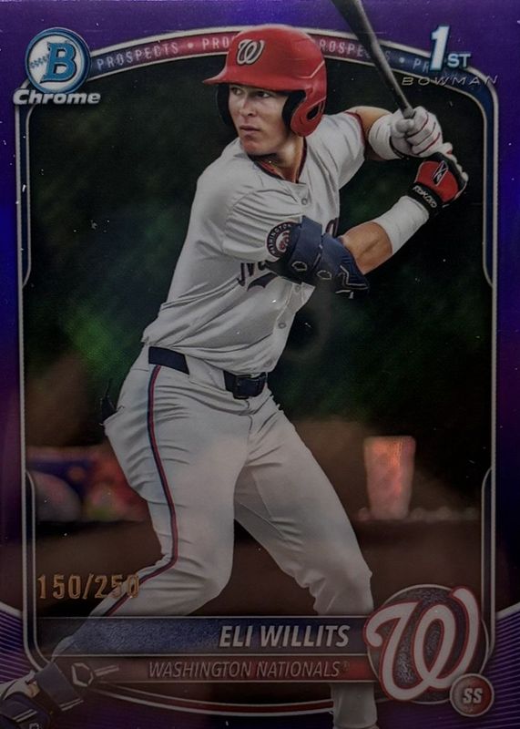 2025 Bowman Draft #BDC-1 Chrome - Purple Refractor /250 (1st)