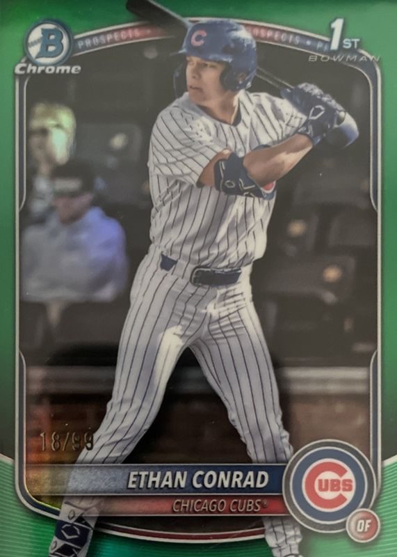 2025 Bowman Draft #BDC-17 Chrome - Green Refractor /99 (1st)
