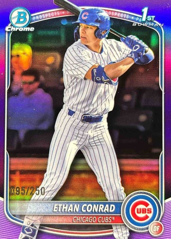 2025 Bowman Draft #BDC-17 Chrome - Purple Refractor /250 (1st)