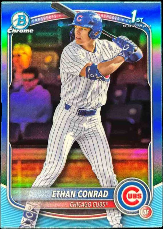 2025 Bowman Draft #BDC-17 Chrome - Sky Blue Refractor (1st)