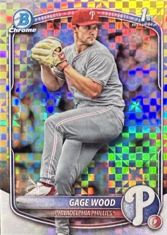 2025 Bowman Draft #BDC-4 Chrome - X-Fractor (1st)