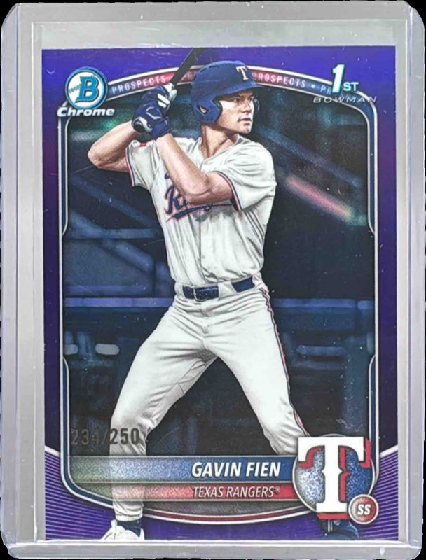 2025 Bowman Draft #BDC-15 Chrome - Purple Refractor /250 (1st)
