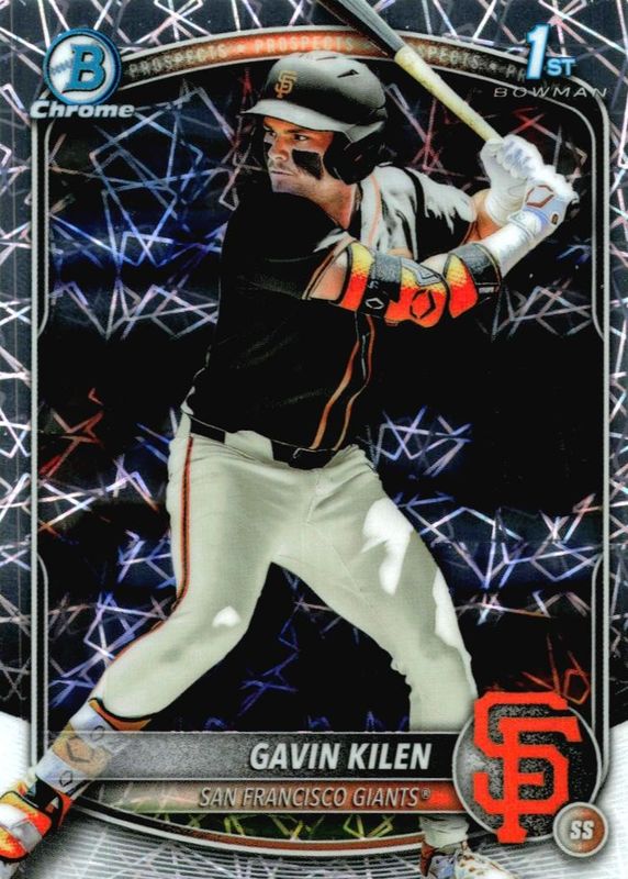 2025 Bowman Draft #BDC-40 Chrome - Lazer Refractor (1st)