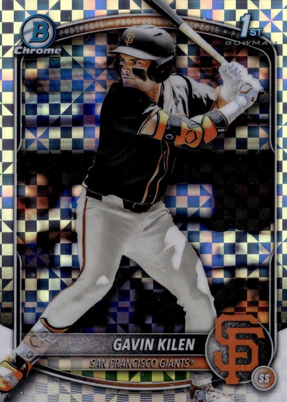 2025 Bowman Draft #BDC-40 Chrome - X-Fractor (1st)