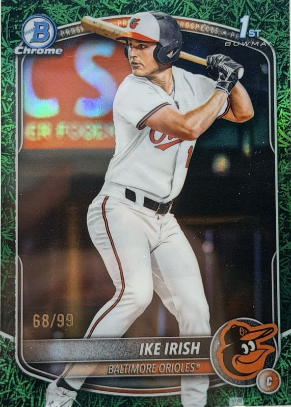 2025 Bowman Draft #BDC-16 Chrome - Green Grass Refractor /99 (1st)