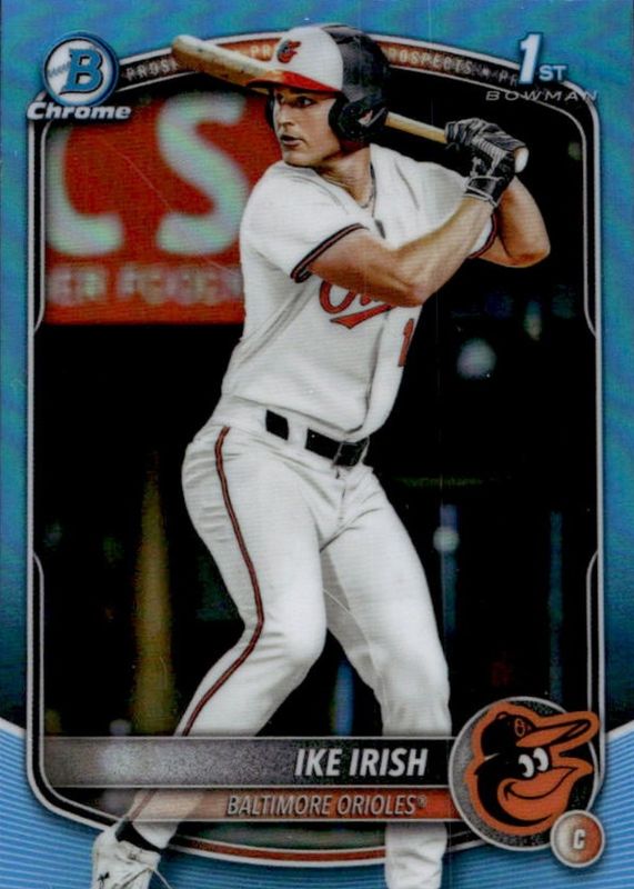 2025 Bowman Draft #BDC-16 Chrome - Sky Blue Refractor (1st)