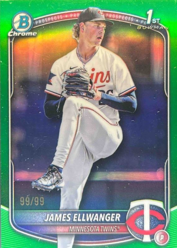 2025 Bowman Draft #BDC-164 Chrome - Green Refractor /99 (1st)