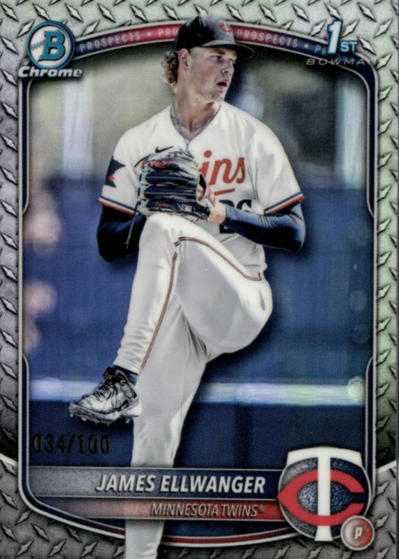2025 Bowman Draft #BDC-164 Chrome - Steel Metal Refractor /100 (1st)