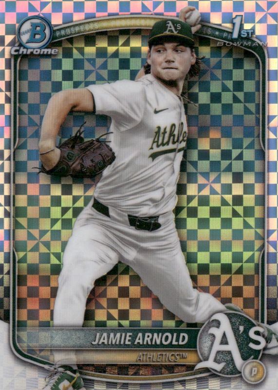 2025 Bowman Draft #BDC-30 Chrome - X-Fractor (1st)