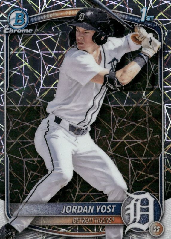 2025 Bowman Draft #BDC-162 Chrome - Lazer Refractor (1st)