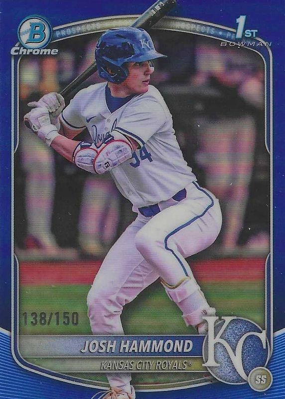 2025 Bowman Draft #BDC-185 Chrome - Blue Refractor /150 (1st)