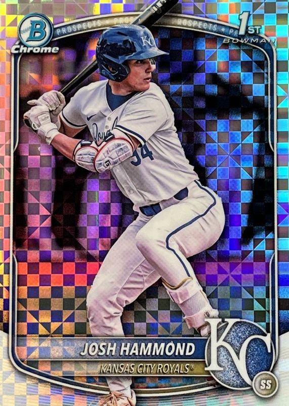 2025 Bowman Draft #BDC-185 Chrome - X-Fractor (1st)