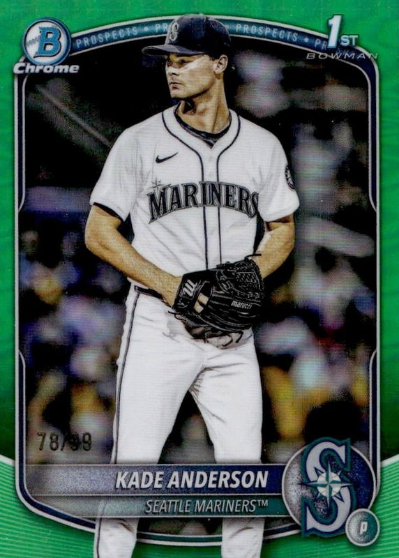 2025 Bowman Draft #BDC-3 Chrome - Green Refractor /99 (1st)