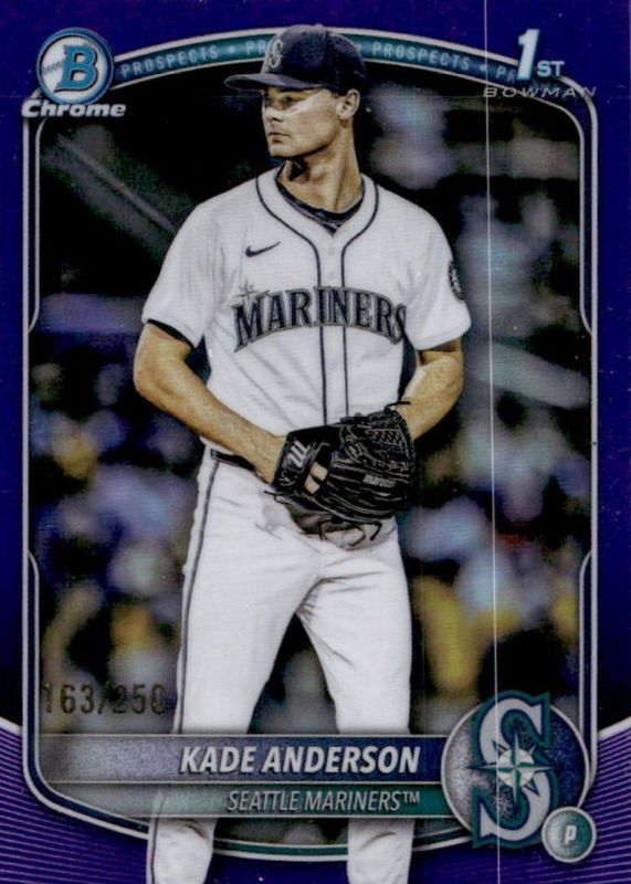 2025 Bowman Draft #BDC-3 Chrome - Purple Refractor /250 (1st)