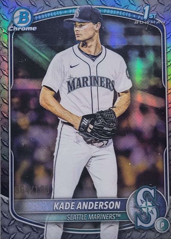 2025 Bowman Draft #BDC-3 Chrome - Steel Metal Refractor /100 (1st)