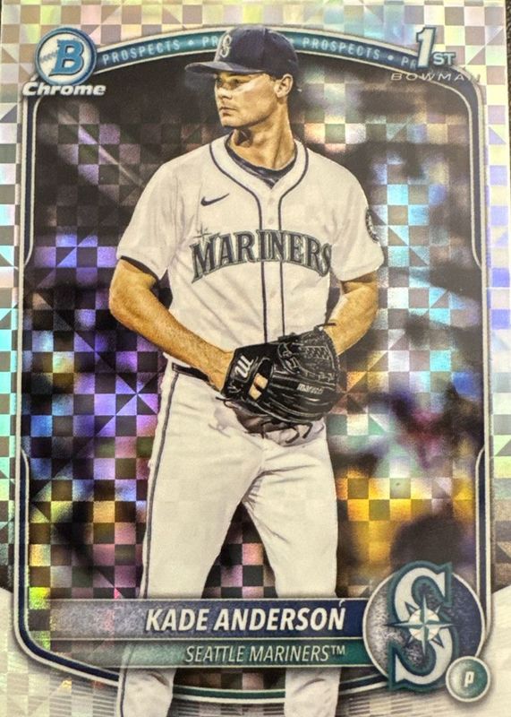 2025 Bowman Draft #BDC-3 Chrome - X-Fractor (1st)