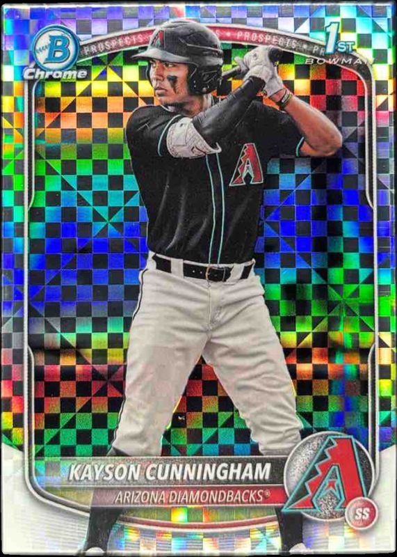2025 Bowman Draft #BDC-84 Chrome - X-Fractor (1st)