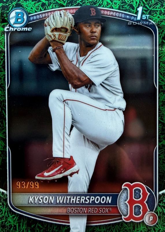 2025 Bowman Draft #BDC-29 Chrome - Green Grass Refractor /99 (1st)