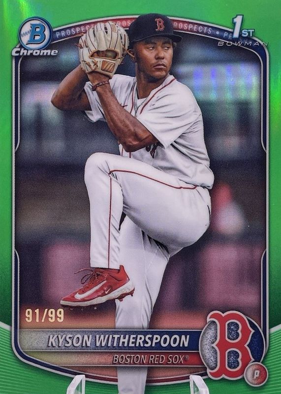 2025 Bowman Draft #BDC-29 Chrome - Green Refractor /99 (1st)