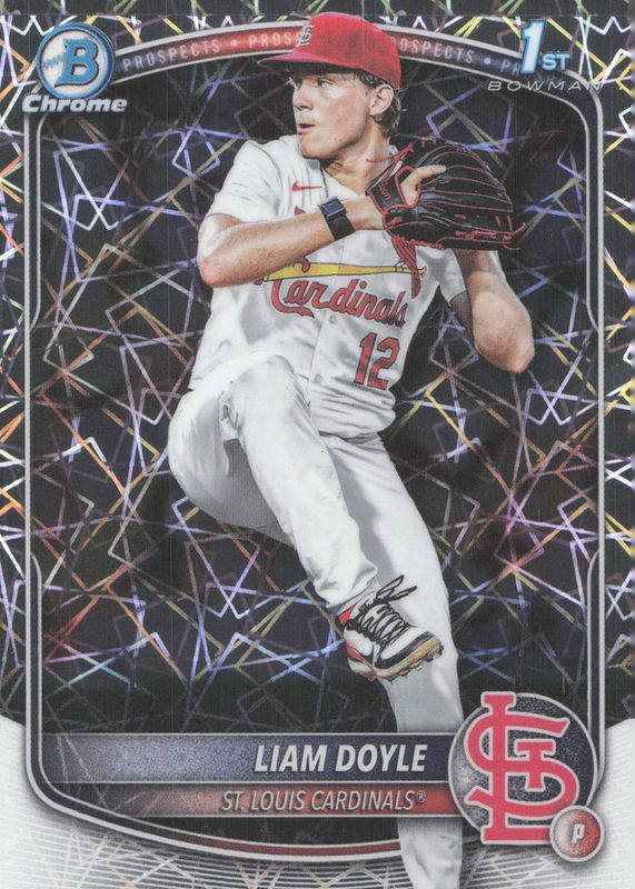 2025 Bowman Draft #BDC-12 Chrome - Lazer Refractor (1st)