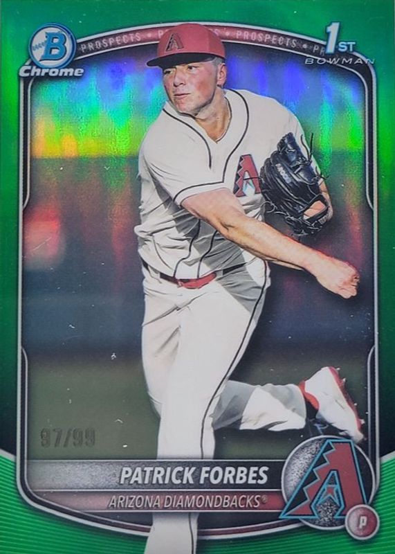 2025 Bowman Draft #BDC-89 Chrome - Green Refractor /99 (1st)
