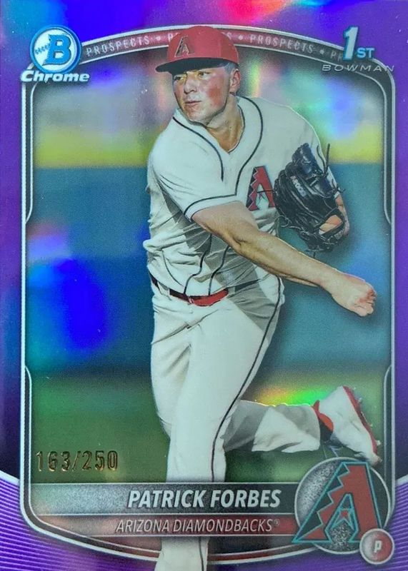 2025 Bowman Draft #BDC-89 Chrome - Purple Refractor /250 (1st)