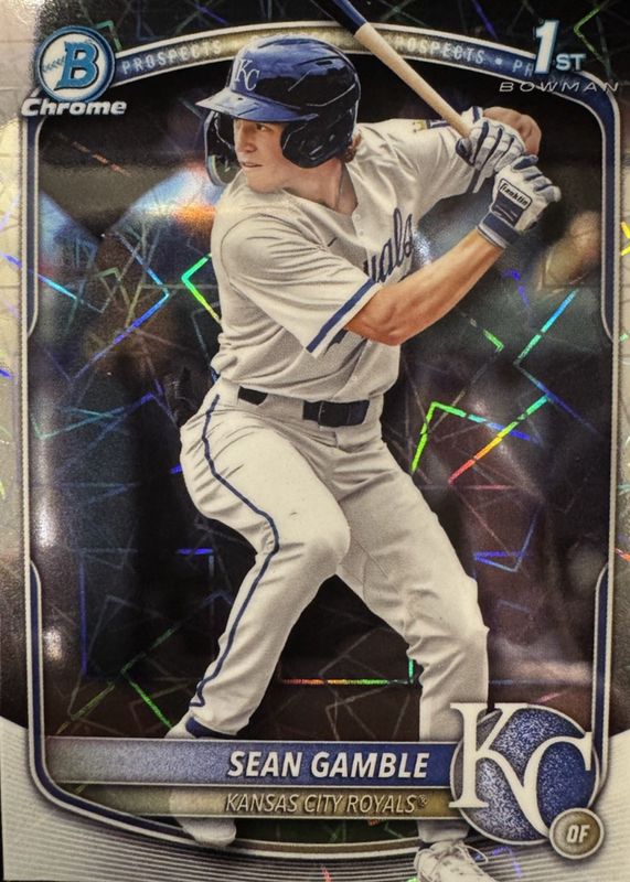 2025 Bowman Draft #BDC-178 Chrome - Lazer Refractor (1st)