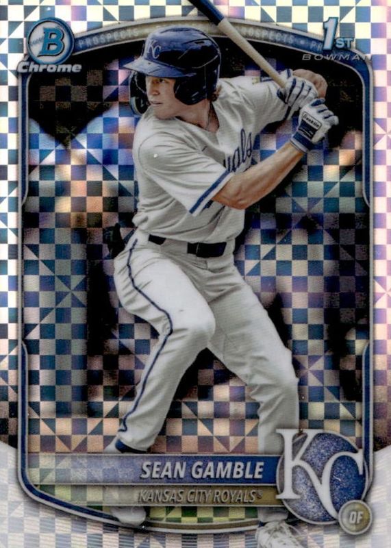 2025 Bowman Draft #BDC-178 Chrome - X-Fractor (1st)