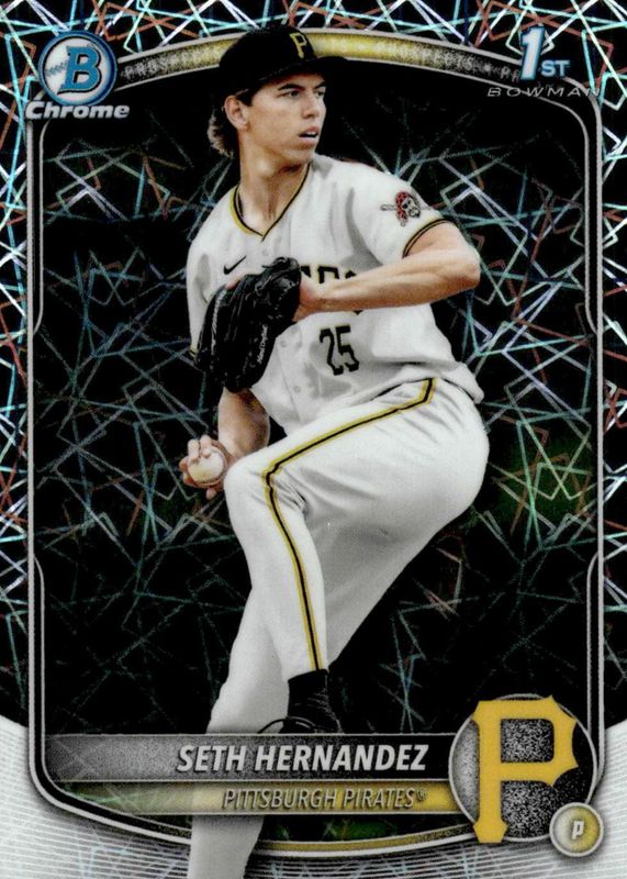 2025 Bowman Draft #BDC-25 Chrome - Lazer Refractor (1st)