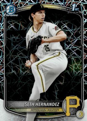 2025 Bowman Draft #BDC-25 Chrome - Lazer Refractor (1st)