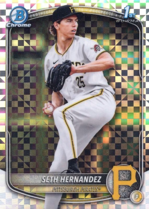 2025 Bowman Draft #BDC-25 Chrome - X-Fractor (1st)