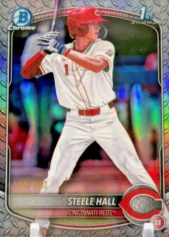 2025 Bowman Draft #BDC-20 Chrome - Steel Metal Refractor /100 (1st)