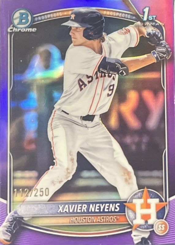 2025 Bowman Draft #BDC-2 Chrome - Purple Refractor /250 (1st)