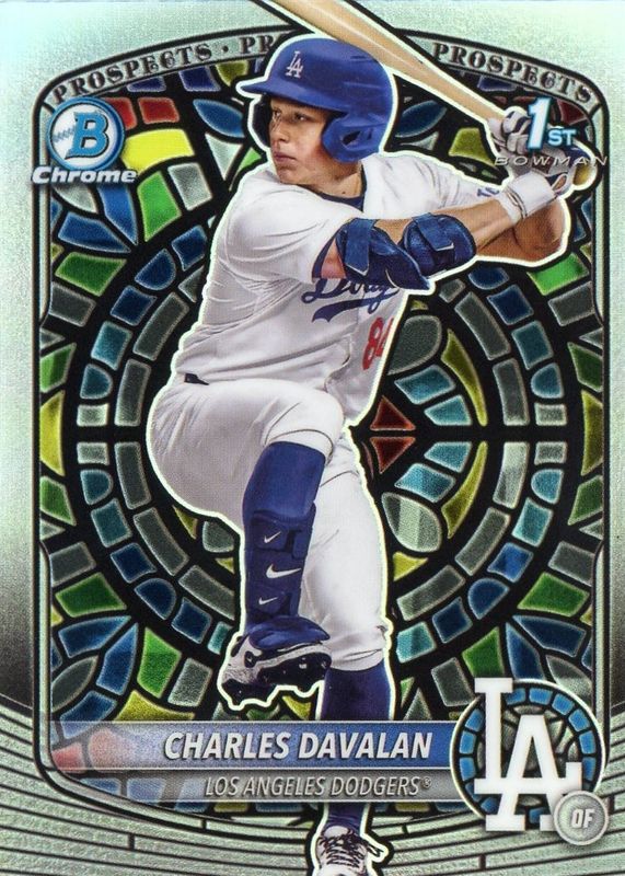 2025 Bowman Draft #BDC-96 Chrome Etched in Glass Variation /(SSP) (1st)