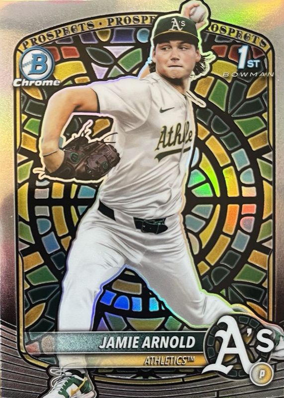 2025 Bowman Draft #BDC-30 Chrome Etched in Glass Variation /(SSP) (1st)