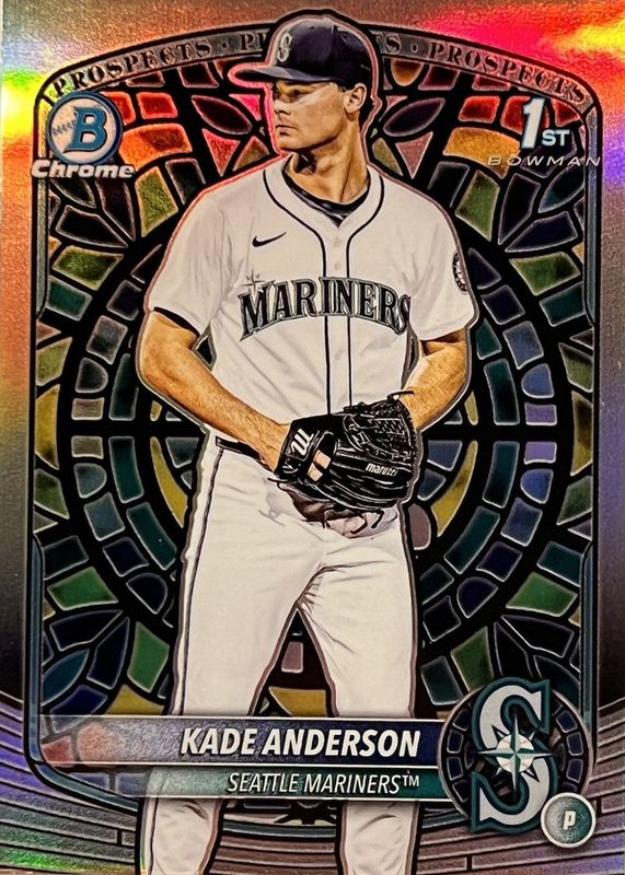 2025 Bowman Draft #BDC-3 Chrome Etched in Glass Variation /(SSP) (1st)