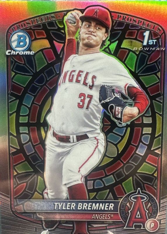2025 Bowman Draft #BDC-37 Chrome Etched in Glass Variation /(SSP) (1st)