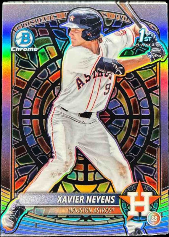 2025 Bowman Draft #BDC-2 Chrome Etched in Glass Variation /(SSP) (1st)