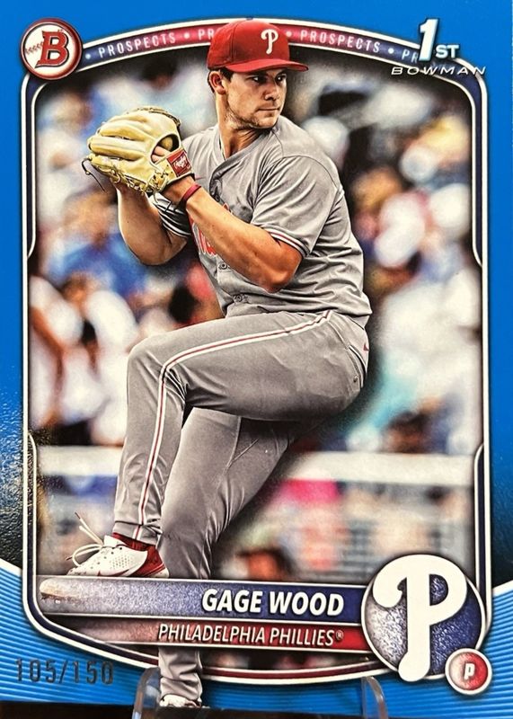 2025 Bowman Draft #BD-4 Blue Border /150 (1st)